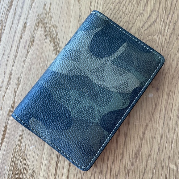 Men’s COACH wallet camouflage - Picture 1 of 5